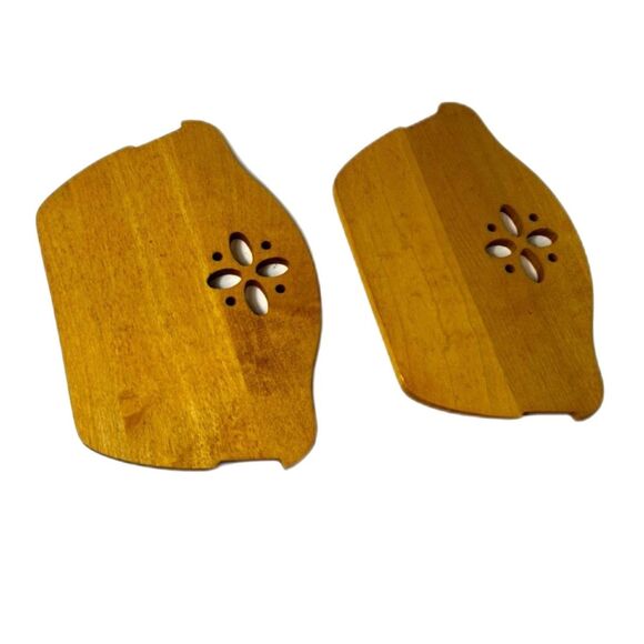 Longaberger Woodcrafts Bread Basket Wooden Dividers Set of 2 - Picture 2 of 6